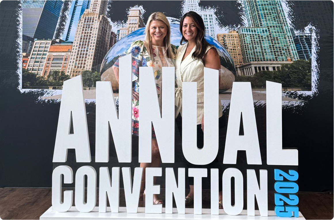 Amy Boek and Jaimie Hart at DI Annual Convention